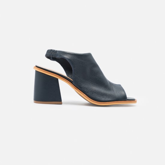 Ankle Boot Em Couro