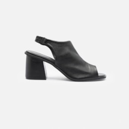 Ankle Boot Em Couro