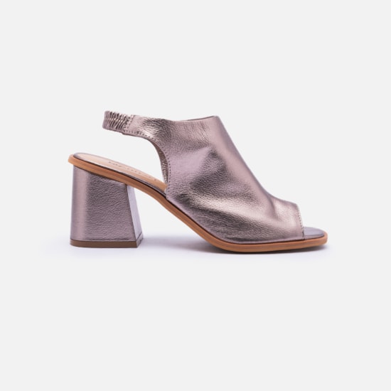 Ankle Boot Metalizada