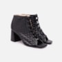 Ankleboot Quadriculada