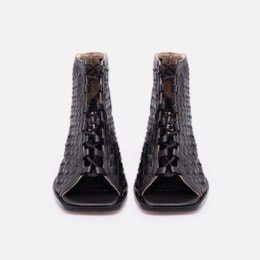 Ankleboot Quadriculada