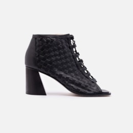 Ankleboot Quadriculada