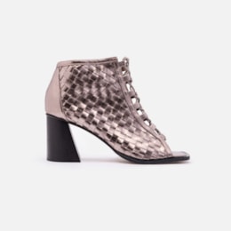 Ankleboot Quadriculada