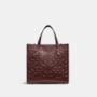 Bolsa Coach Field Tote 22 Signature Coach - Vinho