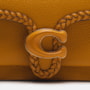 Bolsa Coach Tabby Chain Clutch Com Trançado Cj863b