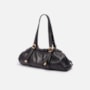 Bolsa De Couro Vintage Fivelas