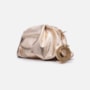Bolsa Em Couro Metalizado