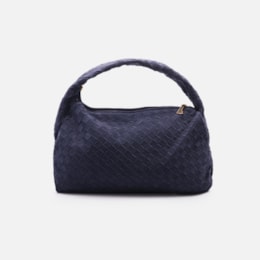 Bolsa Hobo Em Camurça