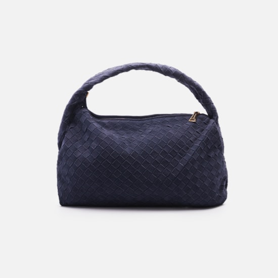 Bolsa Hobo Em Camurça