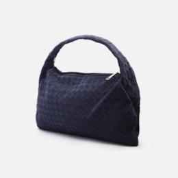Bolsa Hobo Em Camurça