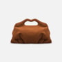 Bolsa Maxi Clutch Camurça