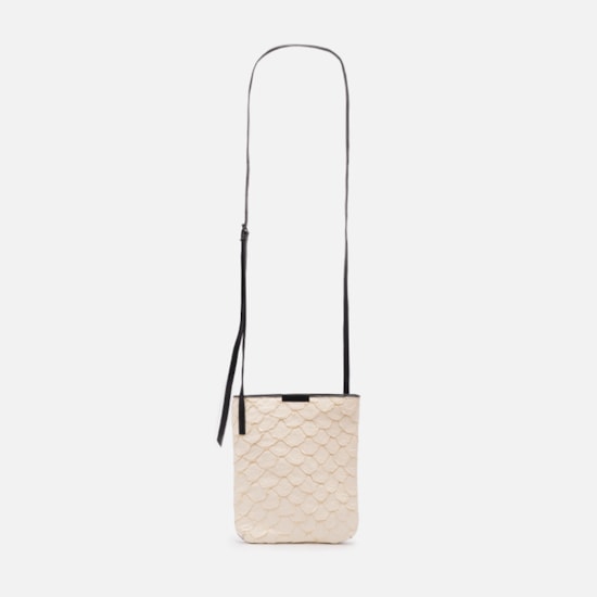 Bolsa Pirarucu Mini Flat Bag