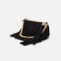 Bolsa Shoulder Suede Franjas