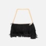 Bolsa Shoulder Suede Franjas
