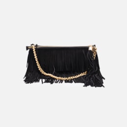 Bolsa Shoulder Suede Franjas