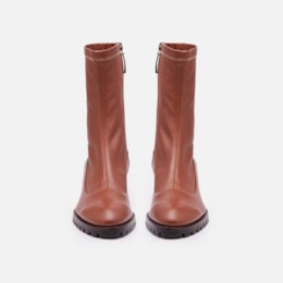Bota Em Couro