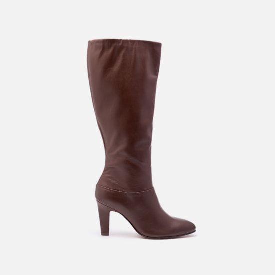 Bota Em Couro