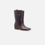 Bota Em Couro