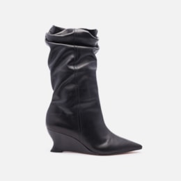 Bota Em Couro