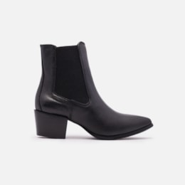 Bota Em Couro