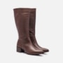 Bota Em Couro