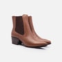 Bota Em Couro