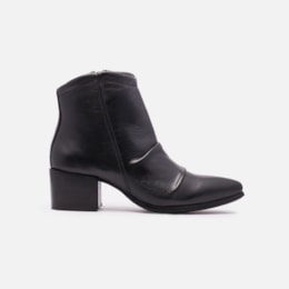 Bota Em Couro