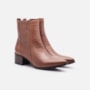 Bota Em Couro