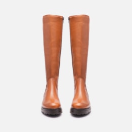 Bota Em Couro