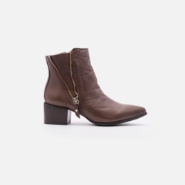 Bota Em Couro