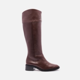 Bota Em Couro