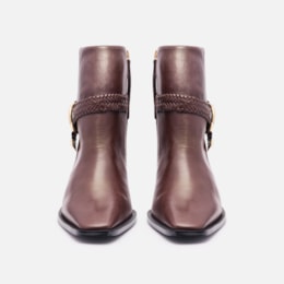 Bota Em Couro