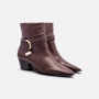 Bota Em Couro