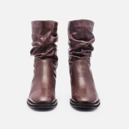 Bota Em Couro