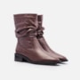 Bota Em Couro