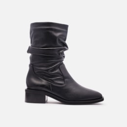 Bota Em Couro