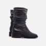 Bota Em Couro