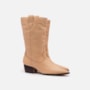 Bota Em Couro