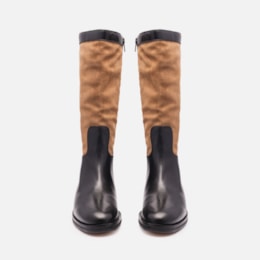 Bota Em Couro