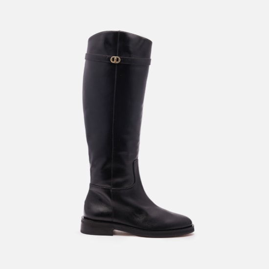 Bota Em Couro