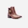 Bota Em Couro