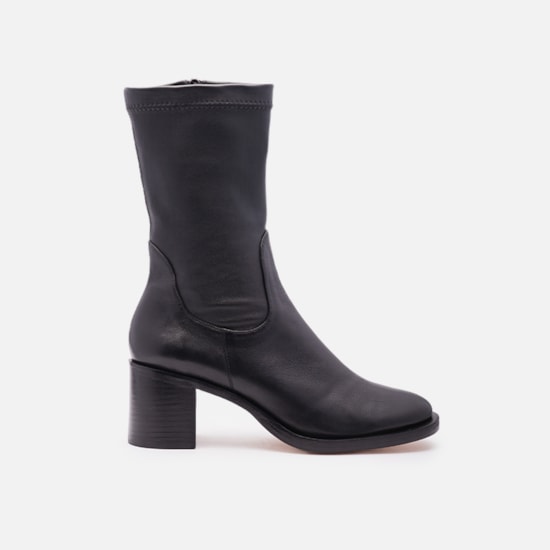 Bota Em Couro