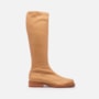 Bota Em Couro Strech