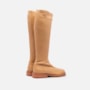 Bota Em Couro Strech