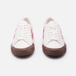 Campo Leather White Pink Bark