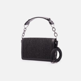 Clutch De Couro Faixa