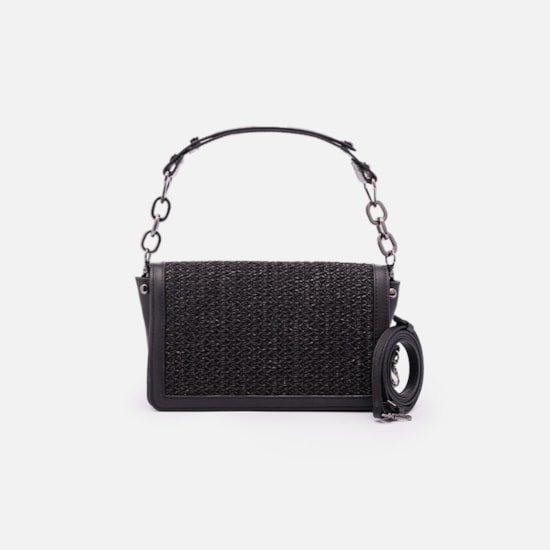 Clutch De Couro Faixa