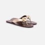 Flat Em Couro