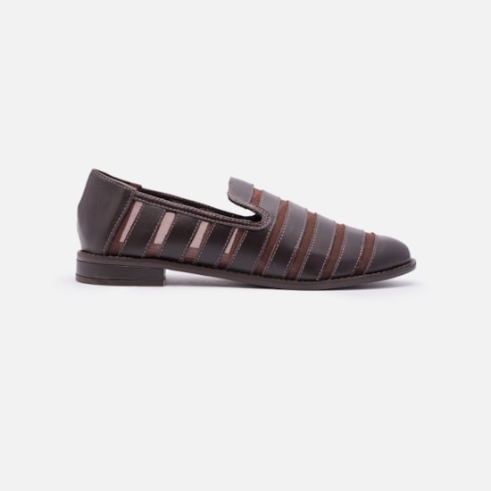 Mocassim Com Tela