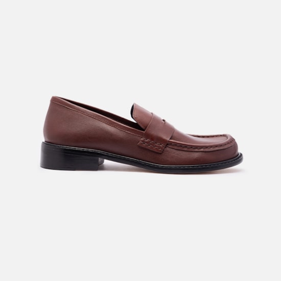 Mocassim Em Couro